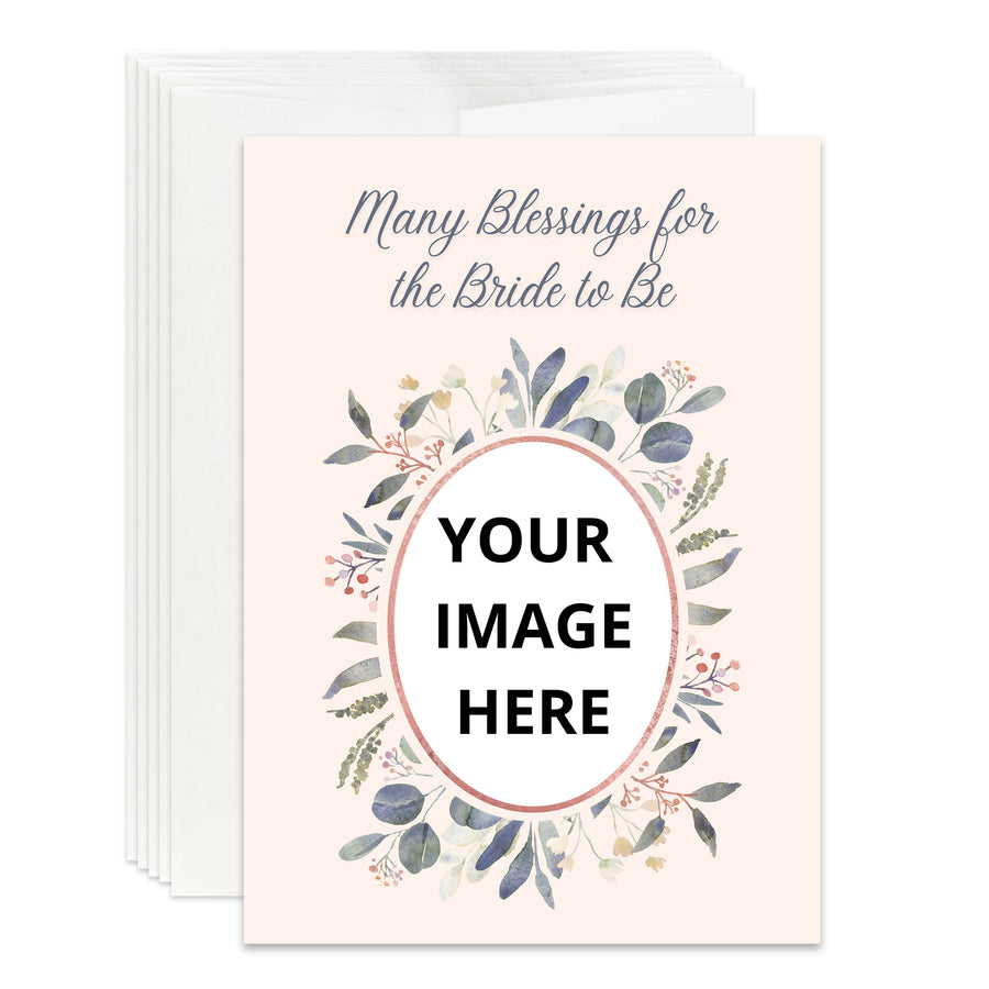 Personalized Christian Bridal Shower Card for Personalized Gift, Christian Bride Card Christian Bridal Card