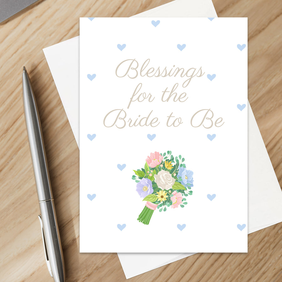 Christian Bridal Shower Card