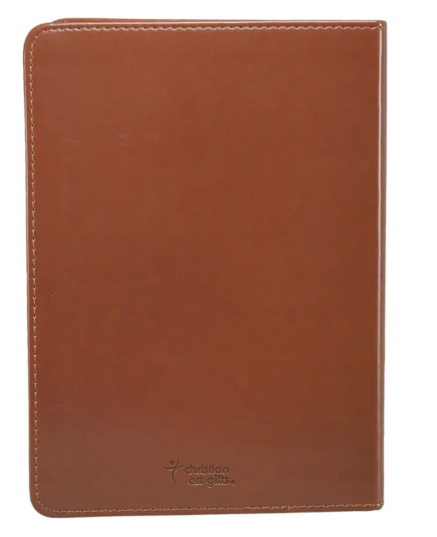 Diario clásico café de tapa flexible (Spanish Classic Brown Flexcover Journal)