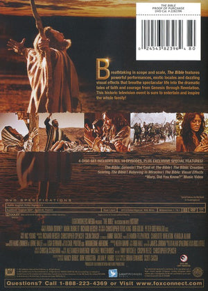 The Bible: The Epic Miniseries DVD