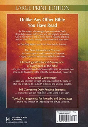 Personalized NIV The Daily Bible Large Print