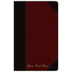 Personalized ESV Thinline Reference Bible TruTone Brown/Cordovan