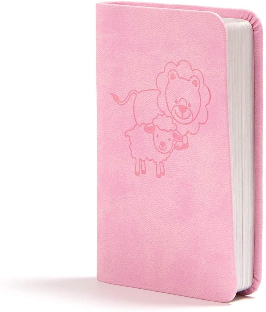 Personalized CSB Baby's New Testament with Psalms Pink LeatherTouch