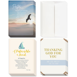 Ministry Appreciation Card Variety Card Pack Assortment for Pastor