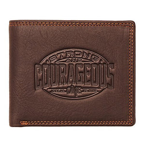 Wallet-Genuine Leather-Strong & Courageous-BiFold