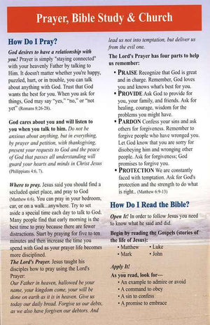 Following Jesus Pamphlet