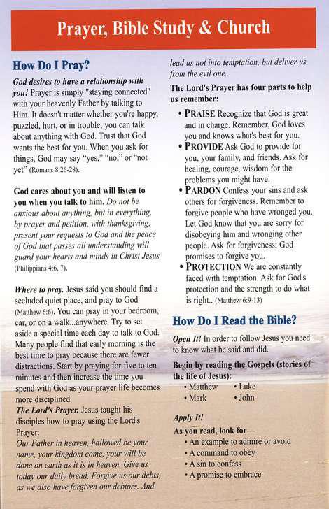 Following Jesus Pamphlet