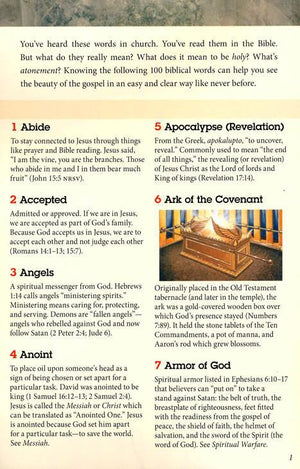 100 Words Every Christian Should Know Pamphlet