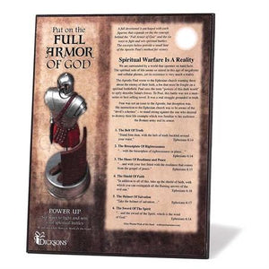 Put On The Full Armor Of God Plaque