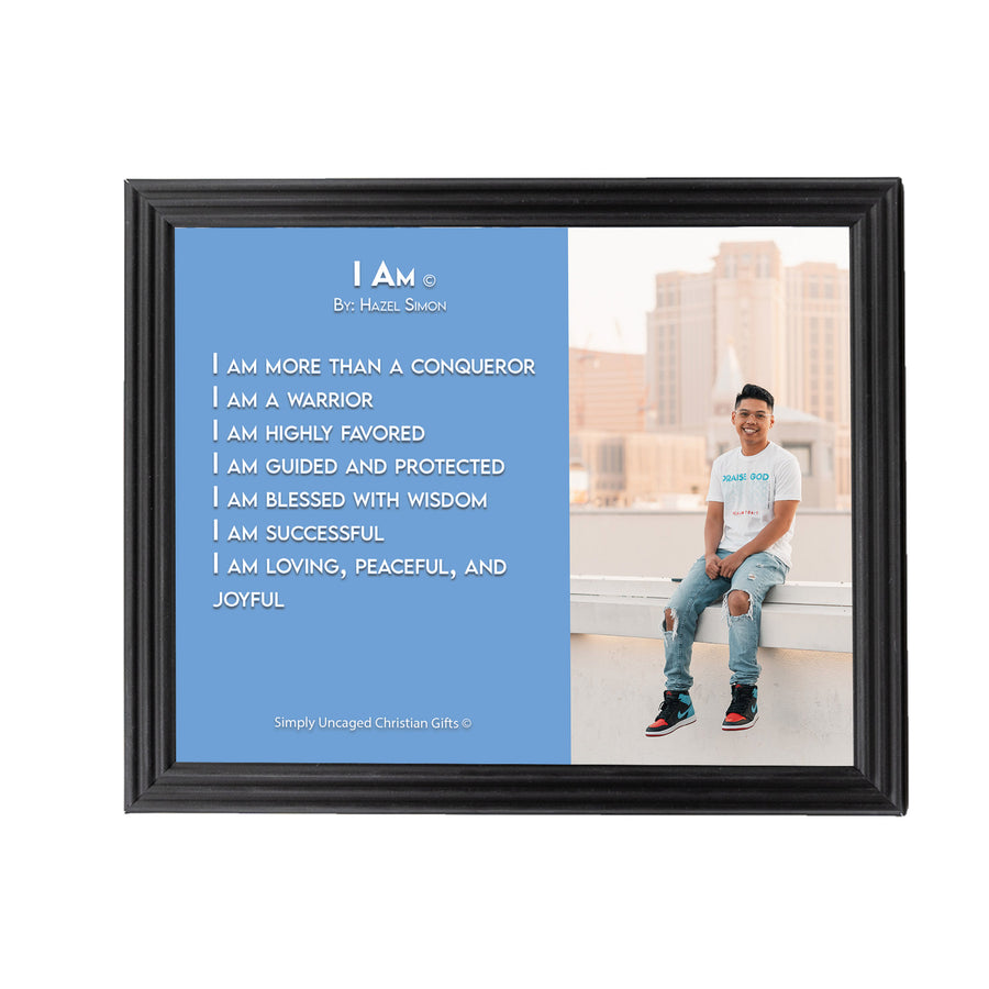 I Am Personalized Photo Poem