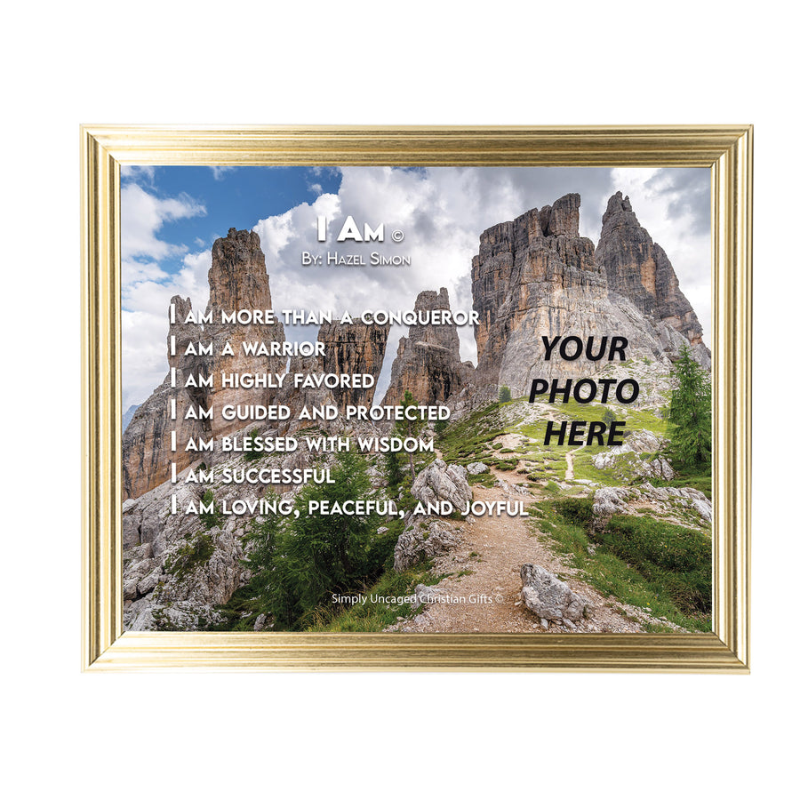 I Am Personalized Photo Poem