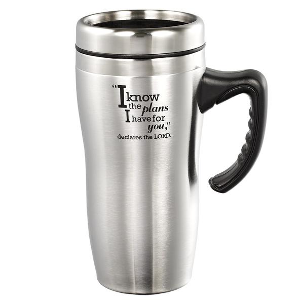 I Know The Plans Jeremiah 29:11 Stainless Steel Travel Mug