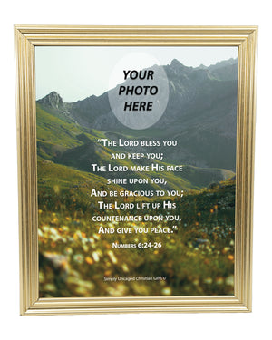 Numbers 6:24 Personalized Photo Verse