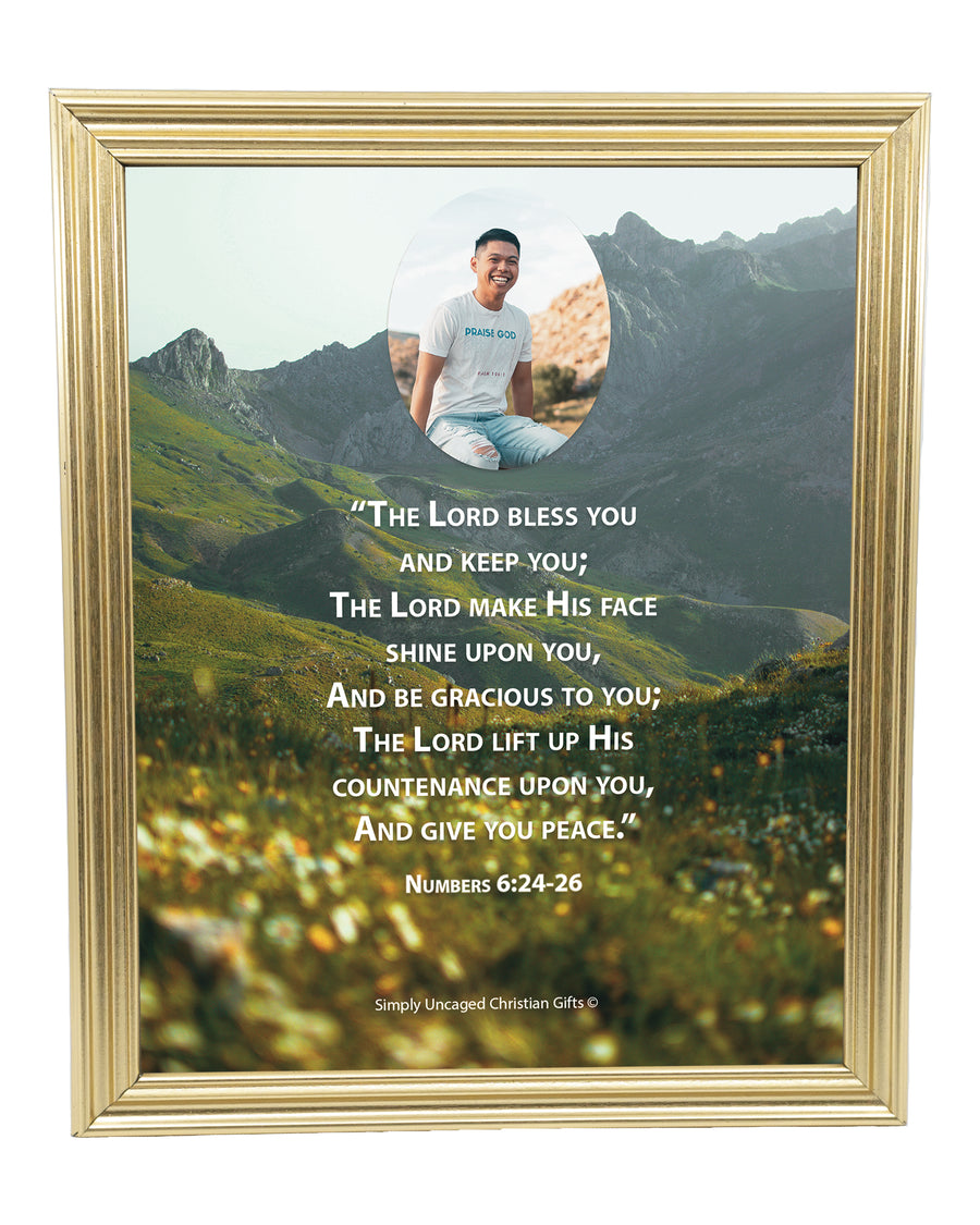 Numbers 6:24 Personalized Photo Verse