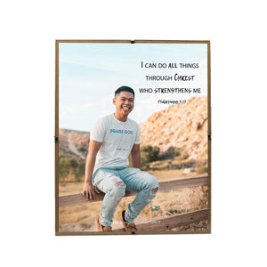 Philippians 4:13 Personalized Photo Verse