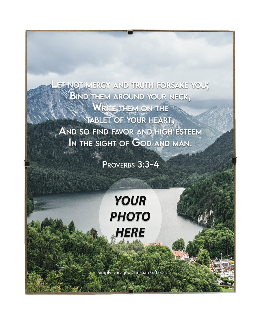 Proverbs 3:3-4 Personalized Photo Verse