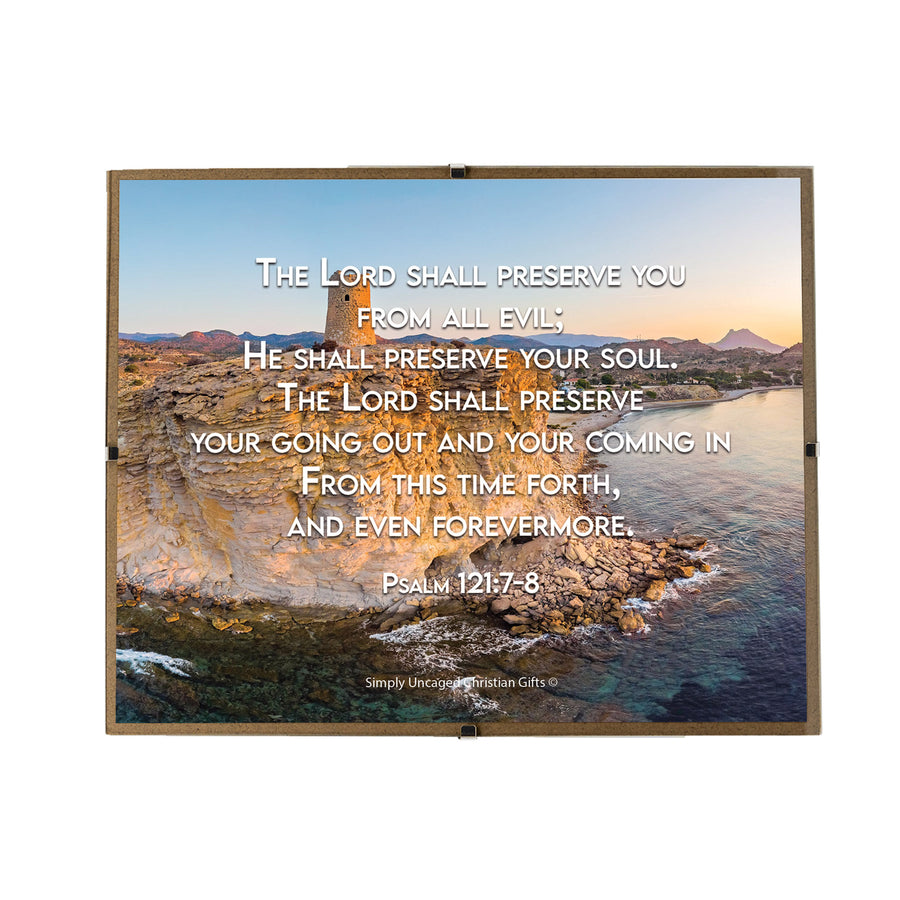 Psalm 121:7-8 Personalized Photo Verse