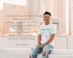 Psalm 121:7-8 Personalized Photo Verse