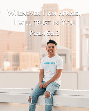 Psalm 56:3 Personalized Photo Verse