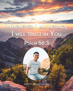 Psalm 56:3 Personalized Photo Verse