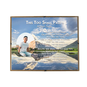 This Too Shall Pass Personalized Photo Poem