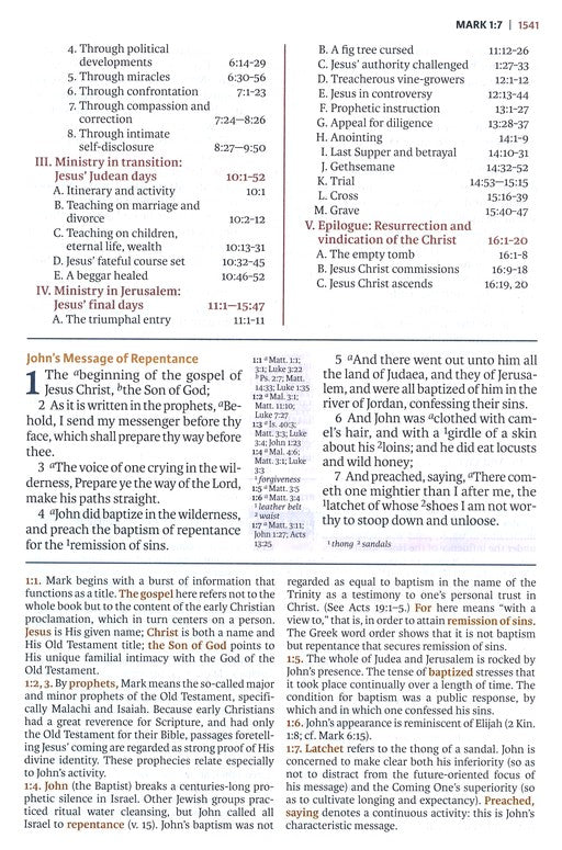 Personalized KJV Study Bible Full Color Edition Thumb Index Leathersoft Brown King James Version