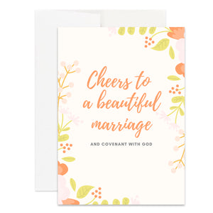 Christian Wedding Card