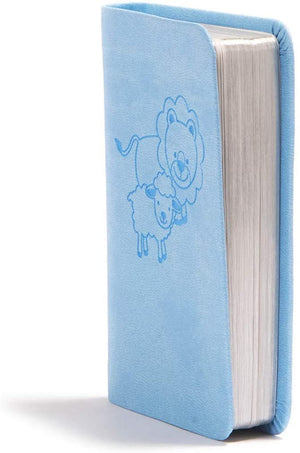 Personalized CSB Baby's New Testament with Psalms Blue LeatherTouch