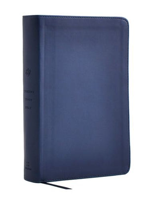 Personalized ESV Navy Blue Student Study Bible TruTone