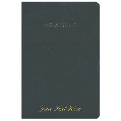 Personalized KJV Super Giant Print Black Bible