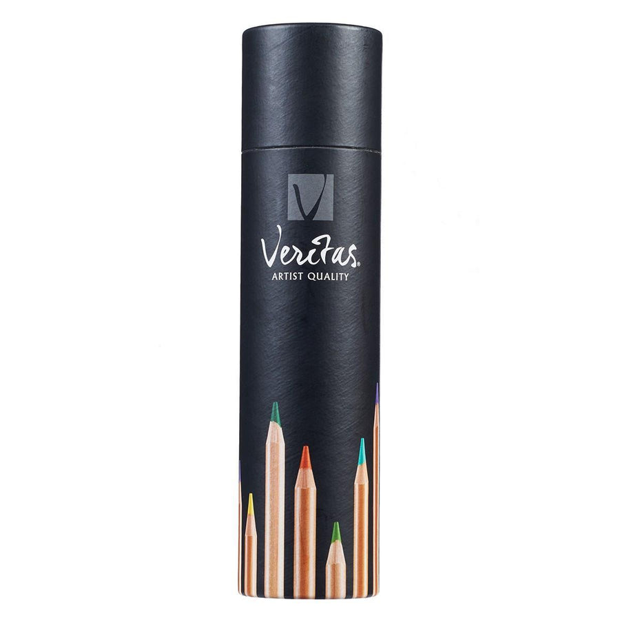 Veritas Coloring Pencils in Cylinder - Set of 24