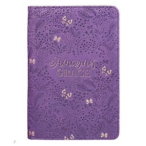 Amazing Grace Bible Study Kit Purple LuxLeather