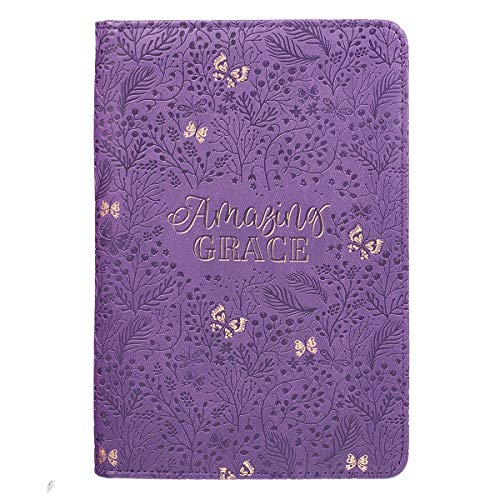 Amazing Grace Bible Study Kit Purple LuxLeather