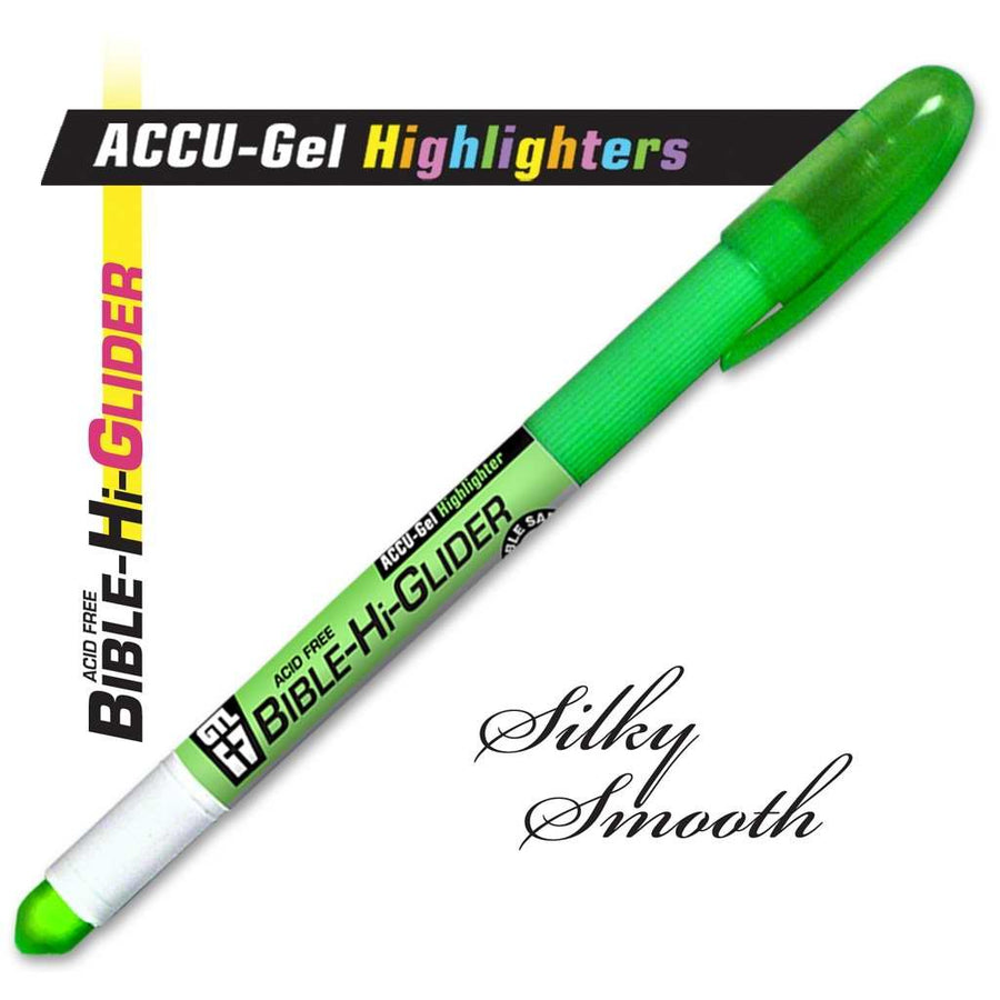 Green Gel Bible Highlighter