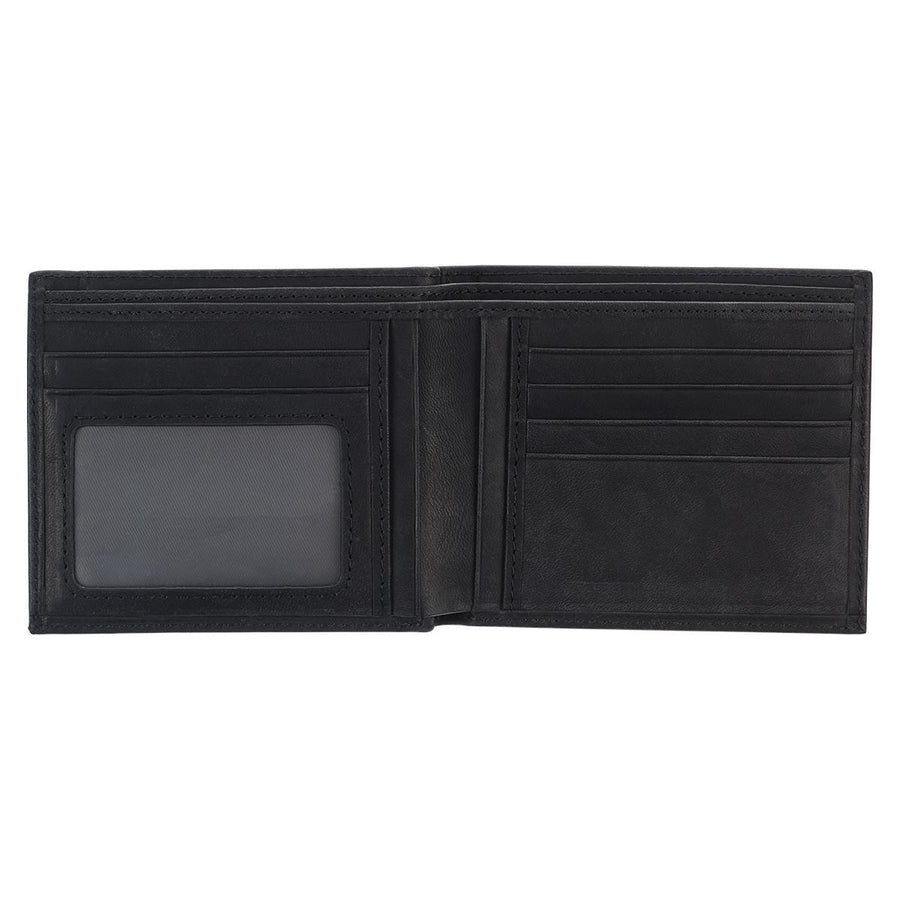 Silver Cross Black Genuine Leather Wallet