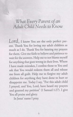 The Power Of Praying For Your Adult Children, Book of Prayers - Stormie Omartian