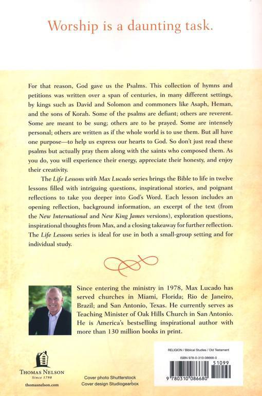 Life Lessons from Psalms, 2018 Edition - Max Lucado