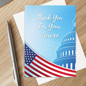 Christian Military Appreciation Card