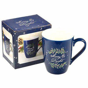 Merry & Bright Ceramic Christmas Mug