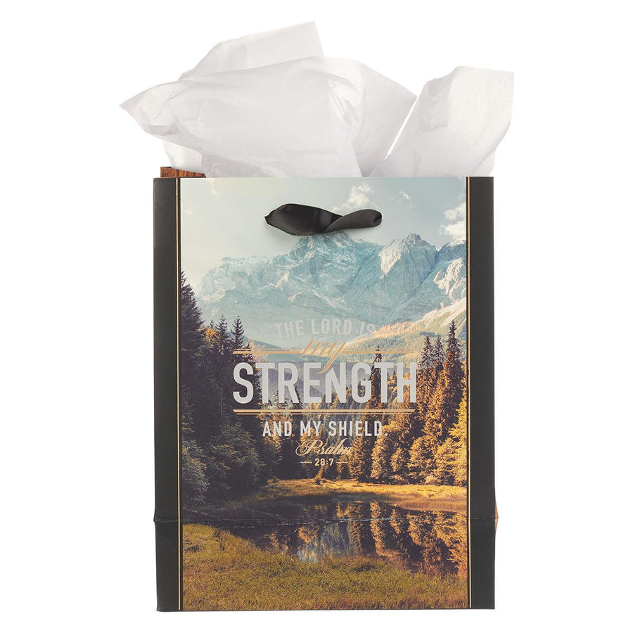 Psalm 28:7 The LORD is my Strength Gift Bag