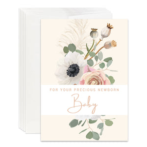 Christian Baby Girl Shower Card