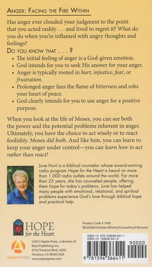 Anger [Hope for the Heart Series] - June Hunt