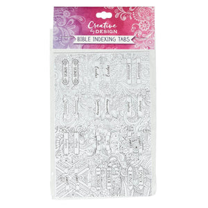 Peel & Stick Coloring Bible Index Tabs