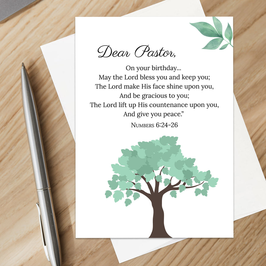 Birthday Card for Pastor