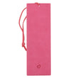 Load image into Gallery viewer, Begin Each Day with a Grateful Heart Pink Faux Leather Bookmark
