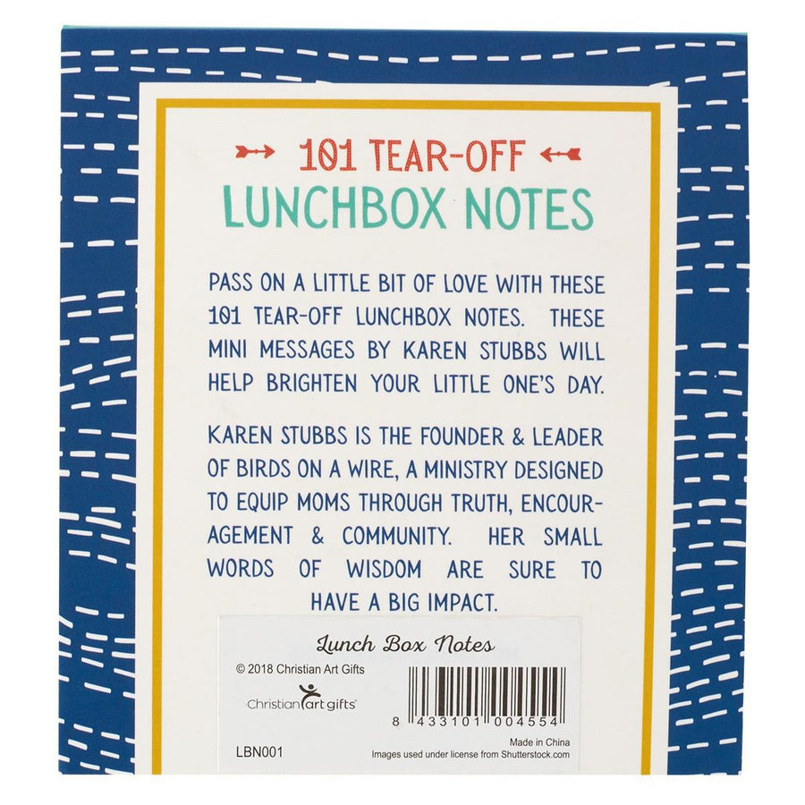 101 Inspirational Lunch Box Notes - Karen Stubbs