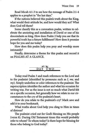 Praising God Through Prayer And Worship: Psalms - Kay Arthur & Pete De Lacy