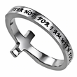 Load image into Gallery viewer, Fear Not Isaiah 41:10 - Woman&#39;s Cross Ring
