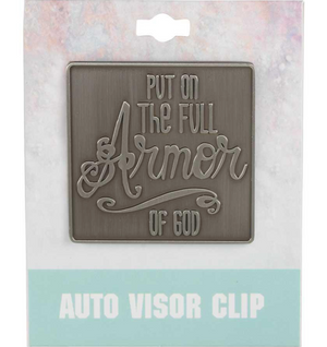 Full Armor of God Square Visor Clip