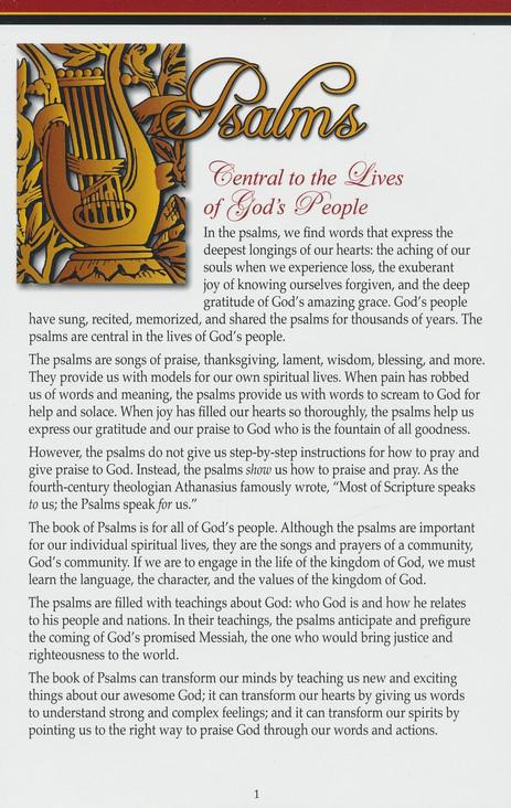 Psalms Pamphlet